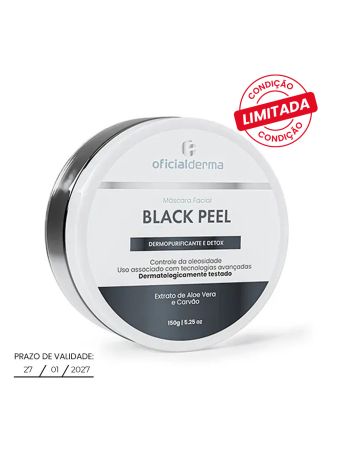 Máscara Facial Black Peel Detox Antioleosidade 150g