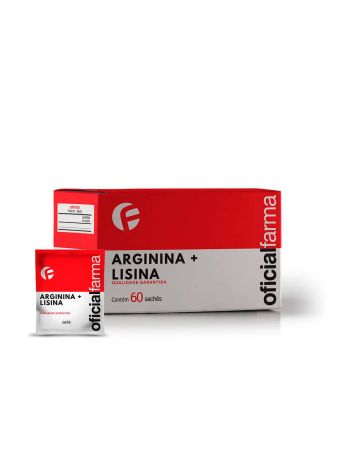 Arginina + Lisina 60 Sachês