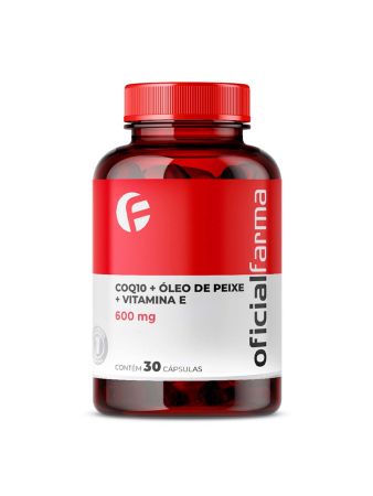 Coenzima Q10 Com &Oacute;leo De Peixe e Vitamina E