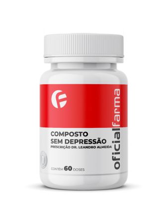 Composto "Sem Depress&atilde;o" 60 Doses - Prescri&ccedil;&atilde;o Dr. Leandro Almeida