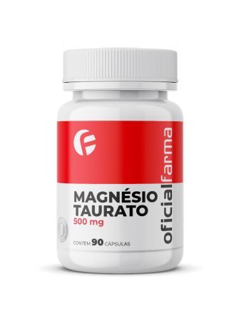 Magn&eacute;sio Taurato 500mg 90 C&aacute;psulas