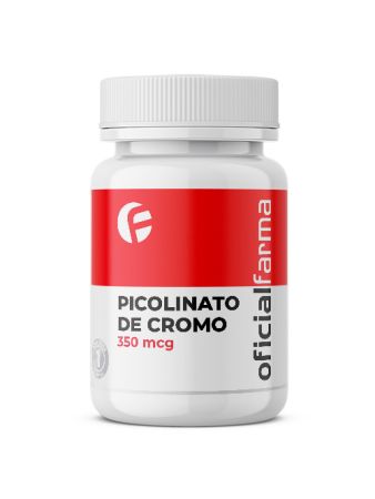 Picolinato De Cromo 350mcg 90 Doses