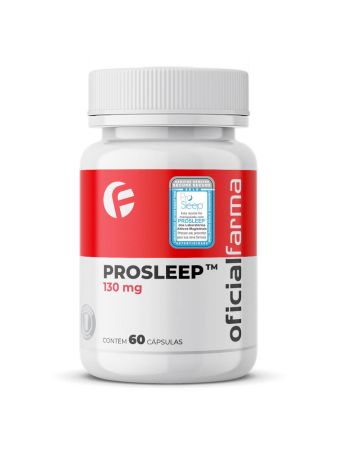 ProSleep&trade; 130mg 60 C&aacute;psulas com Selo de Autenticidade