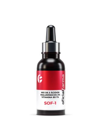 SOF-1 (S&eacute;rum Mix 5 &Aacute;cidos Hialur&ocirc;nicos) 30mL