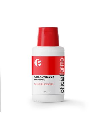 Shampoo Greasy Block Femina 200mL