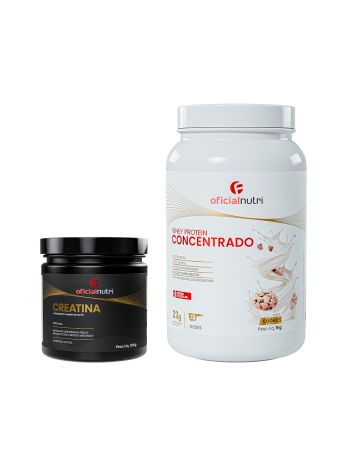 Whey Protein Concentrado + Creatina Monohidratada 300g